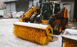 Щетка дорожная коммунальная Delta RS 1900x800G с гидравлическим поворотом