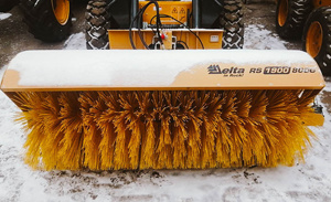 Щетка дорожная коммунальная Delta RS 1900x800G с гидравлическим поворотом