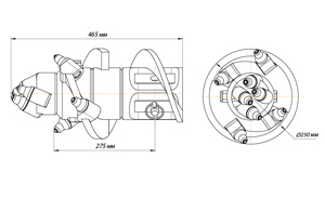 БКС-S6 (кат.4-6) D-250 (РБЦ-38) вт. кв.75