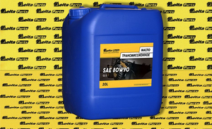 Масло трансмиссионное Delta-Parts SAE 80W90 GL-5 20 л канистра