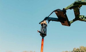 Рама монтажная на мини-погрузчик (RD2 - 5 / Imp.3 - 5) - удлинитель-гусек L-800 мм