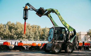 Рама монтажная на мини-погрузчик (RD2 - 5 / Imp.3 - 5) - удлинитель-гусек L-800 мм