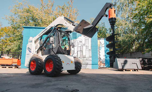 Рама монтажная на мини-погрузчик (RD2 - 5 / Imp.3 - 5) - удлинитель-гусек L-800 мм