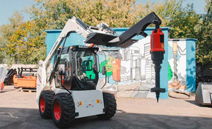 Рама монтажная на мини-погрузчик (RD2 - 5 / Imp.3 - 5) - удлинитель-гусек L-800 мм