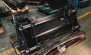 Impulse QL-40M на фронтальный погрузчик механический на JCB 3CX/4CX