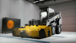 Щетка дорожная с передним бункером Delta SP 1850 FH