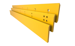 Нож сменный для челюстного ковша экскаватора-погрузчика