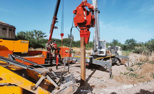 Крановый электрический вибропогружатель Impulse VE3800