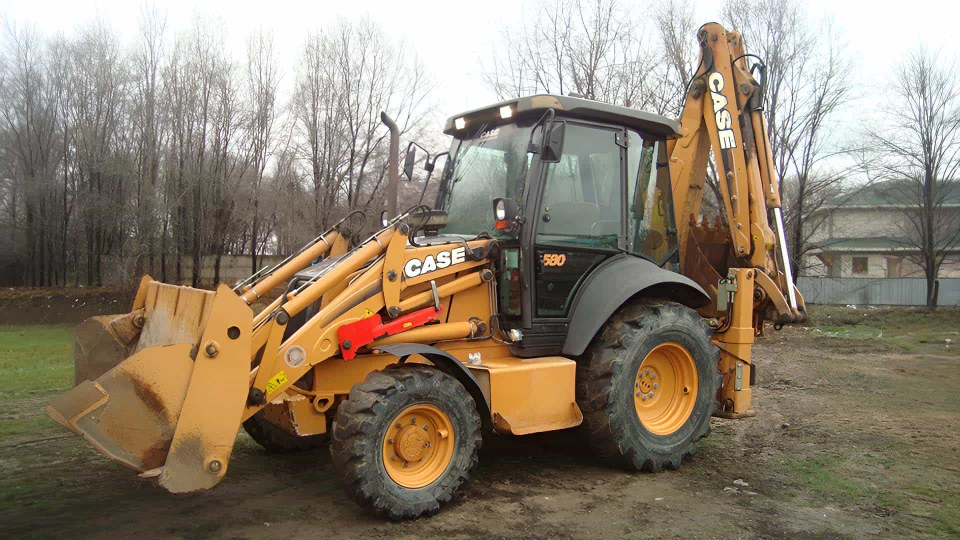 Экскаватор-погрузчик CASE 580SV