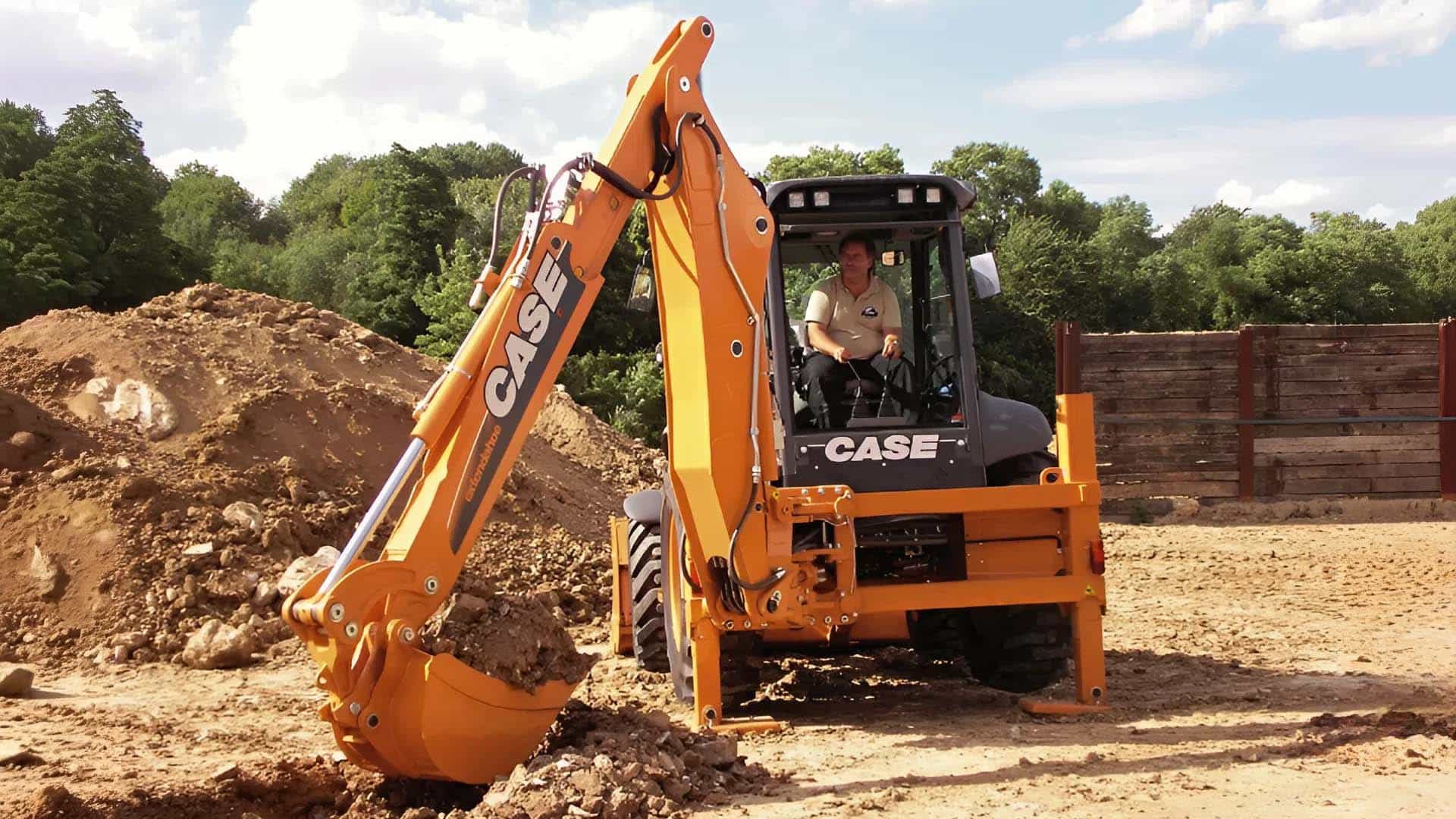 Экскаватор-погрузчик CASE 580SV