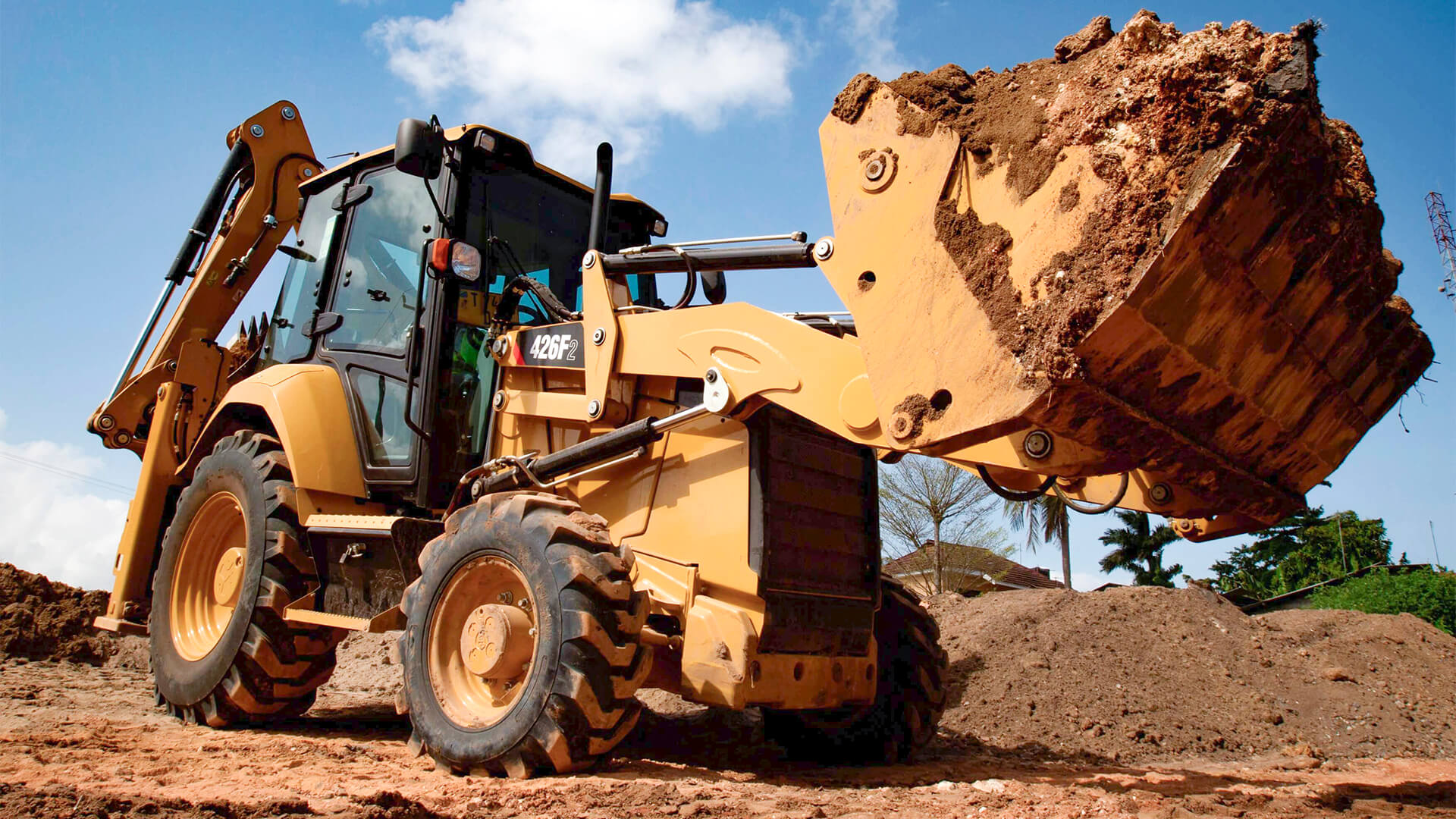 Экскаватор-погрузчик CAT 426F2