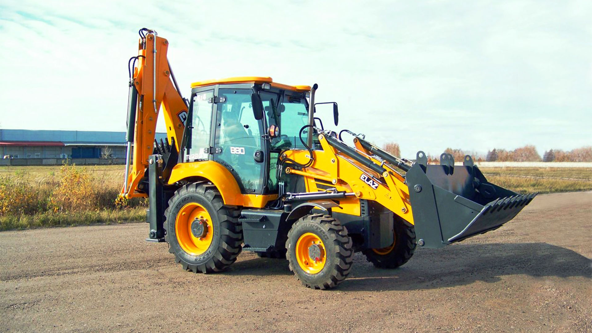Экскаватор-погрузчик Elaz BL880