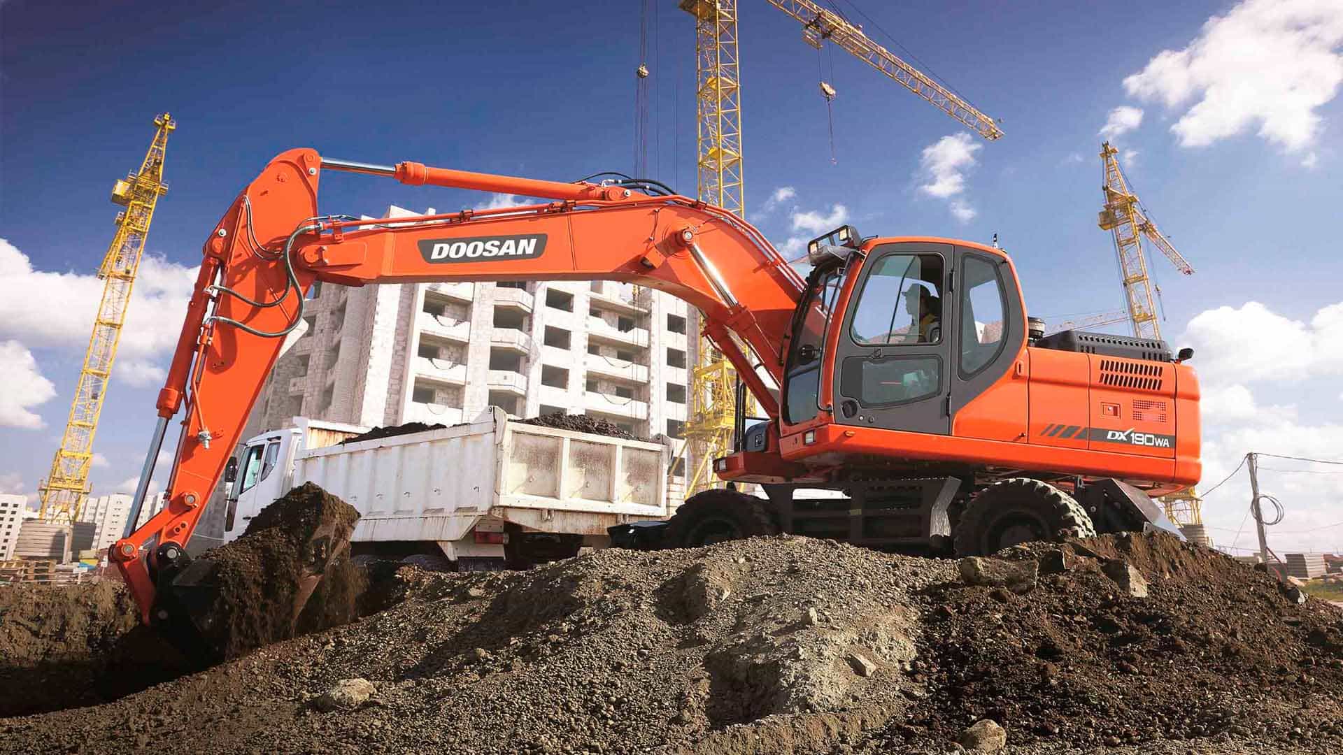 Экскаватор DOOSAN DX190WA