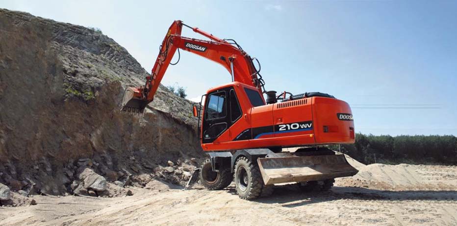 Экскаватор Doosan Solar 210W-V