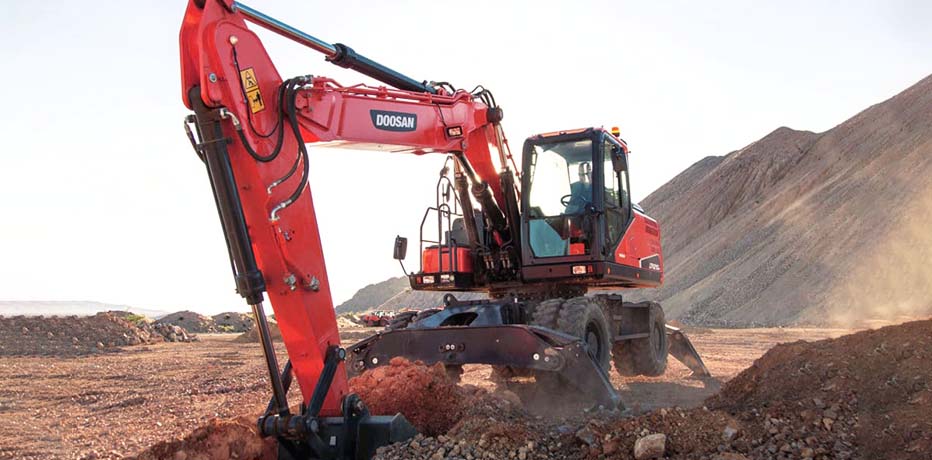 Экскаватор Doosan Solar 210W-V