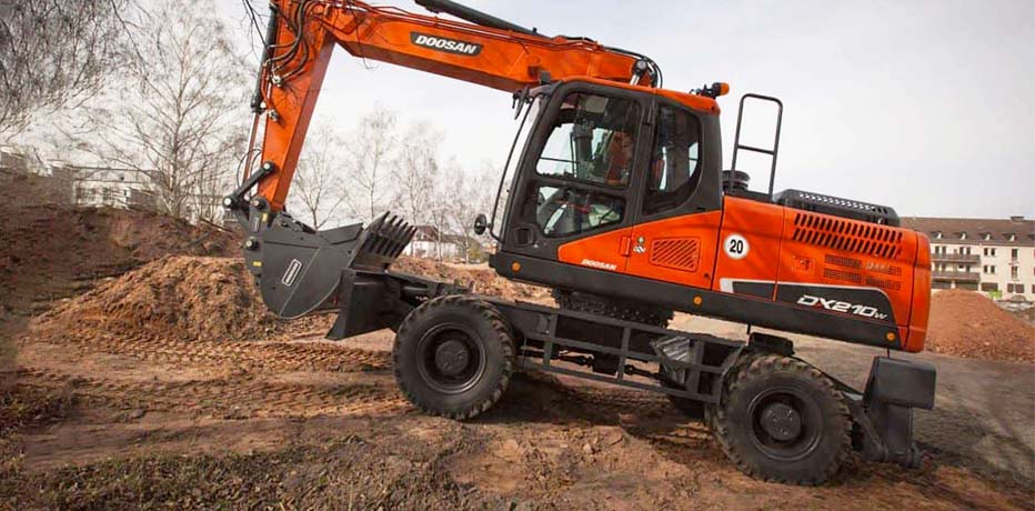 Экскаватор Doosan Solar 210W-V