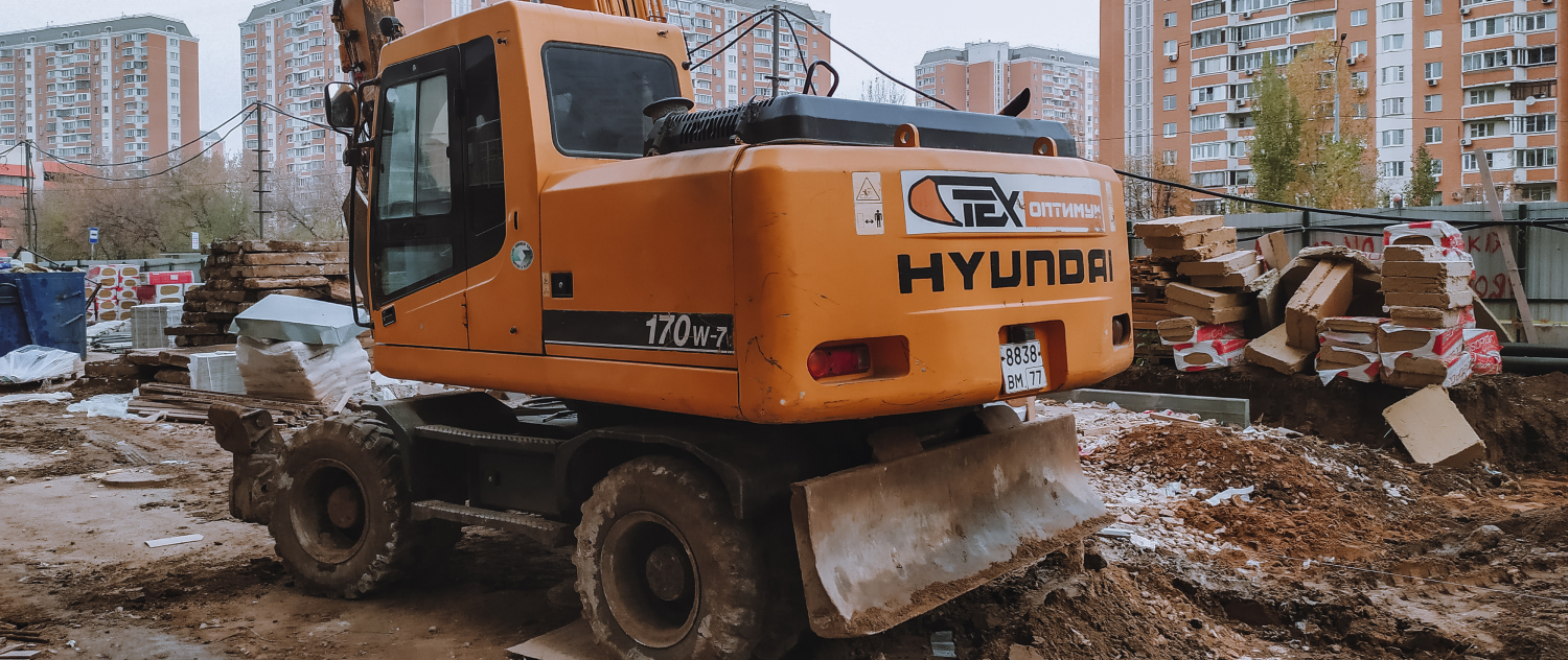 Экскаватор Hyundai R170W-7