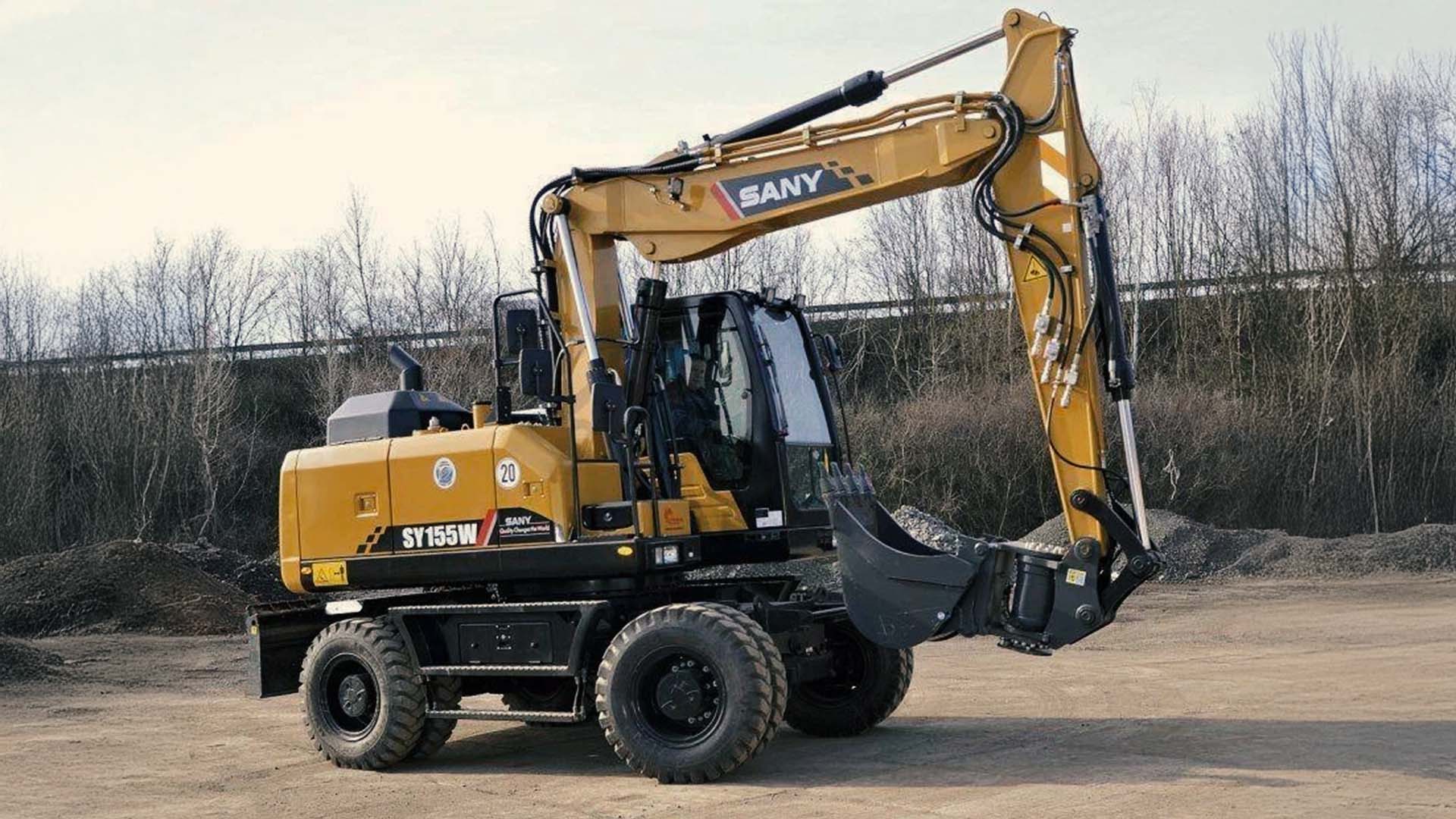 Навесное оборудование для SANY SY155W